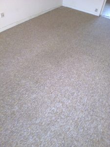 bedroom carpet after